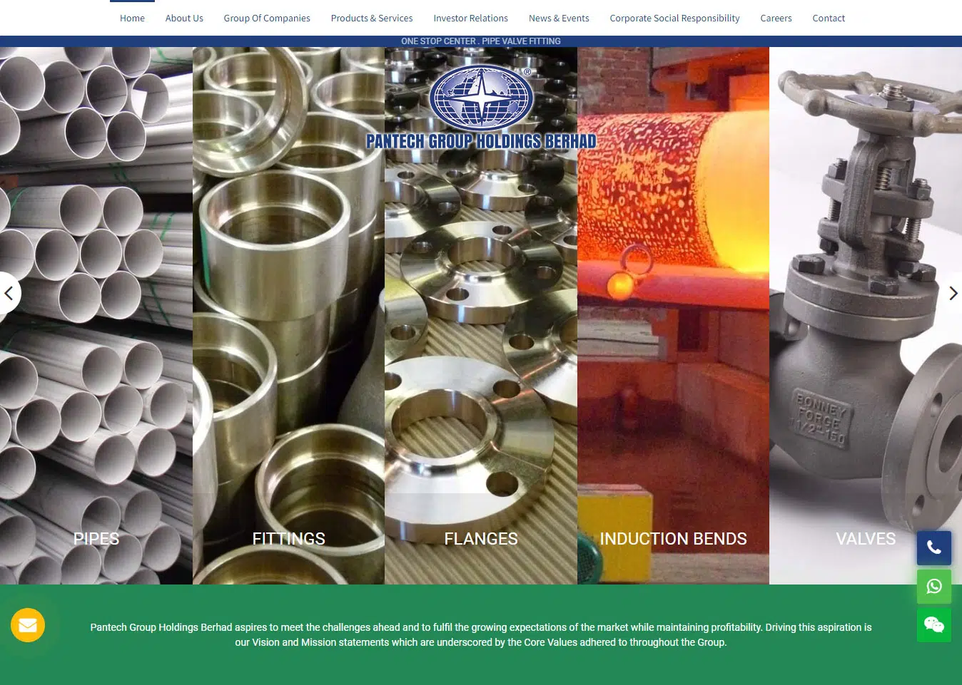 Web Design Johor Bahru Portfolio - Pantech